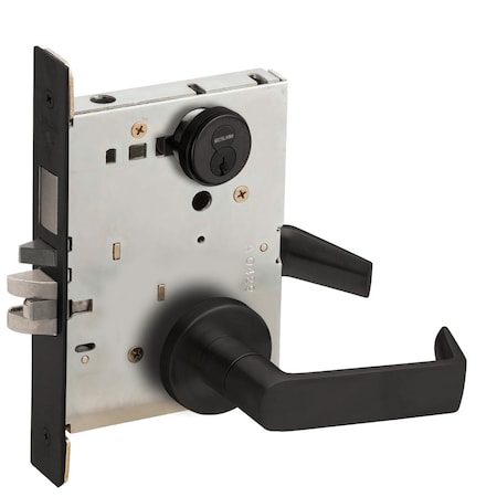 Schlage Schlage L-Series, Entrance Mortise Lock, A Rose, 06 Lever, Grade 1 Mortise Lock, FSIC With Core, Fla L9453R 06A 622